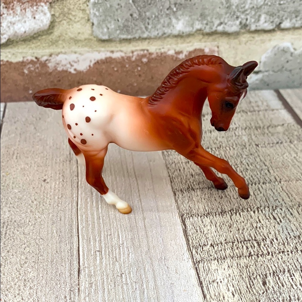 Vintage Breyer- Appaloosa Sorrel Stablemate Collectible